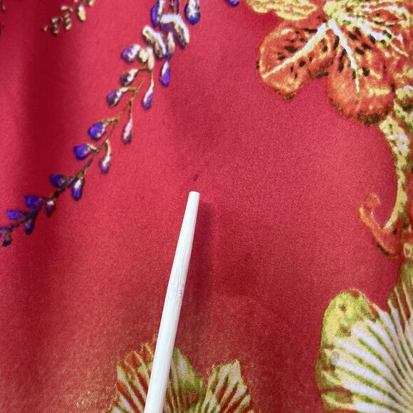 Natori Silk Slip Casual Fancy Tank Sleeveless Boho Japanese Bright Color Dress - Picture 6 of 16